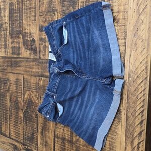 Womens time and tru  bliedenim shorts size 16